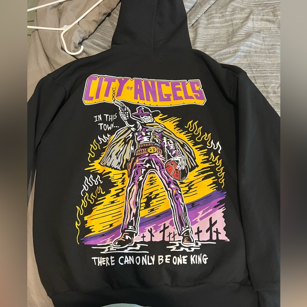 Warren lotas x LA angels hoodie